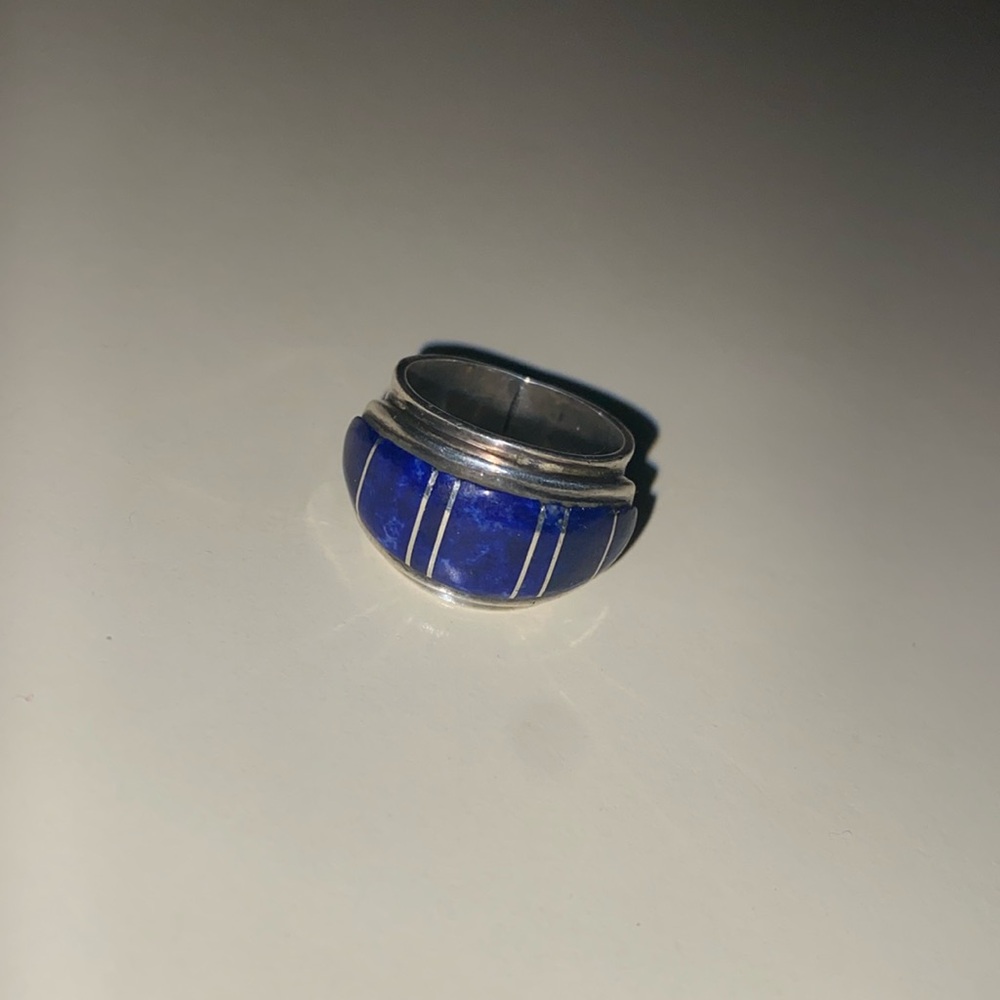 Lapis Southwest Design Ring